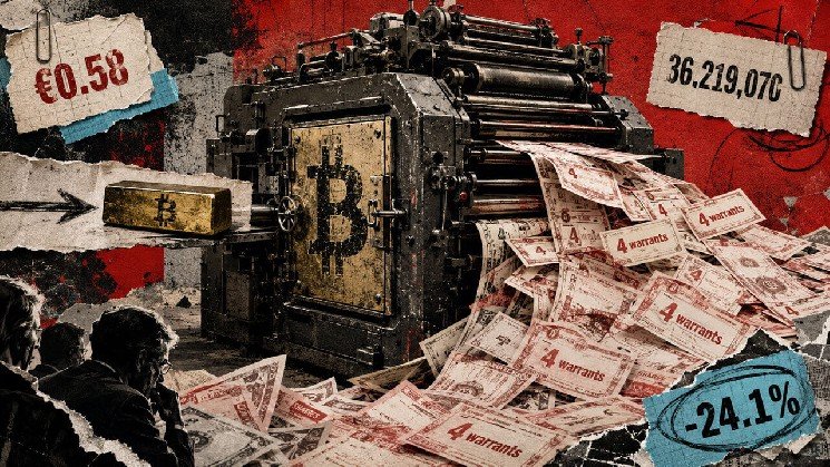 Capital B’s €21 million Bitcoin raise comes with heavy warrant dilution risk