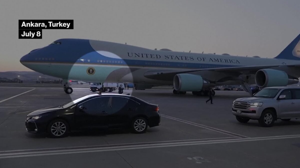 Why Trump Secretly Switched Planes in Turkey