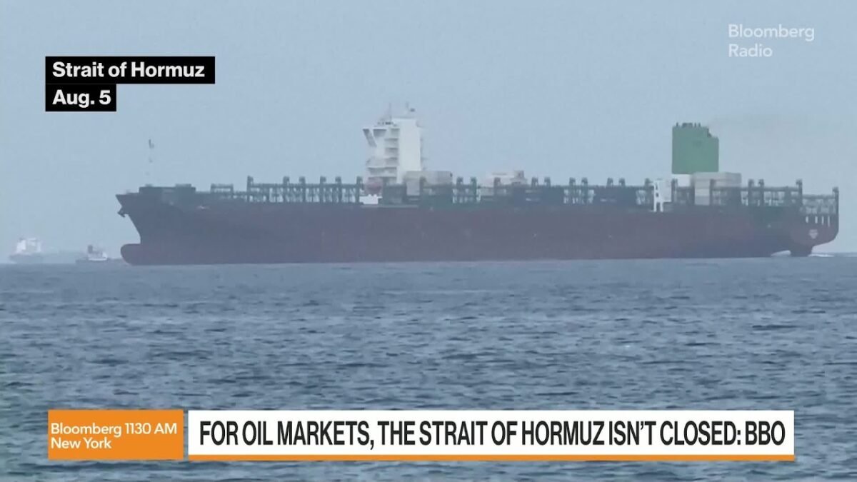 For Oil Markets, the Strait of Hormuz Isn’t Closed Says Blas