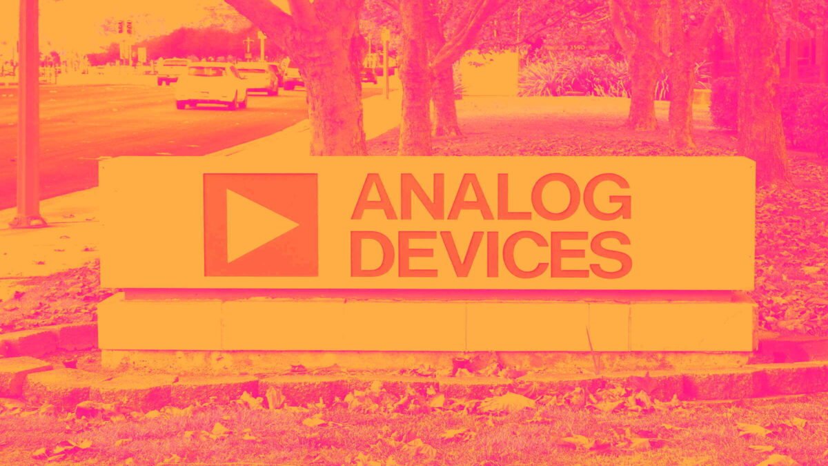 5 Insightful Analyst Questions From Analog Devices’s Q2 Earnings Call