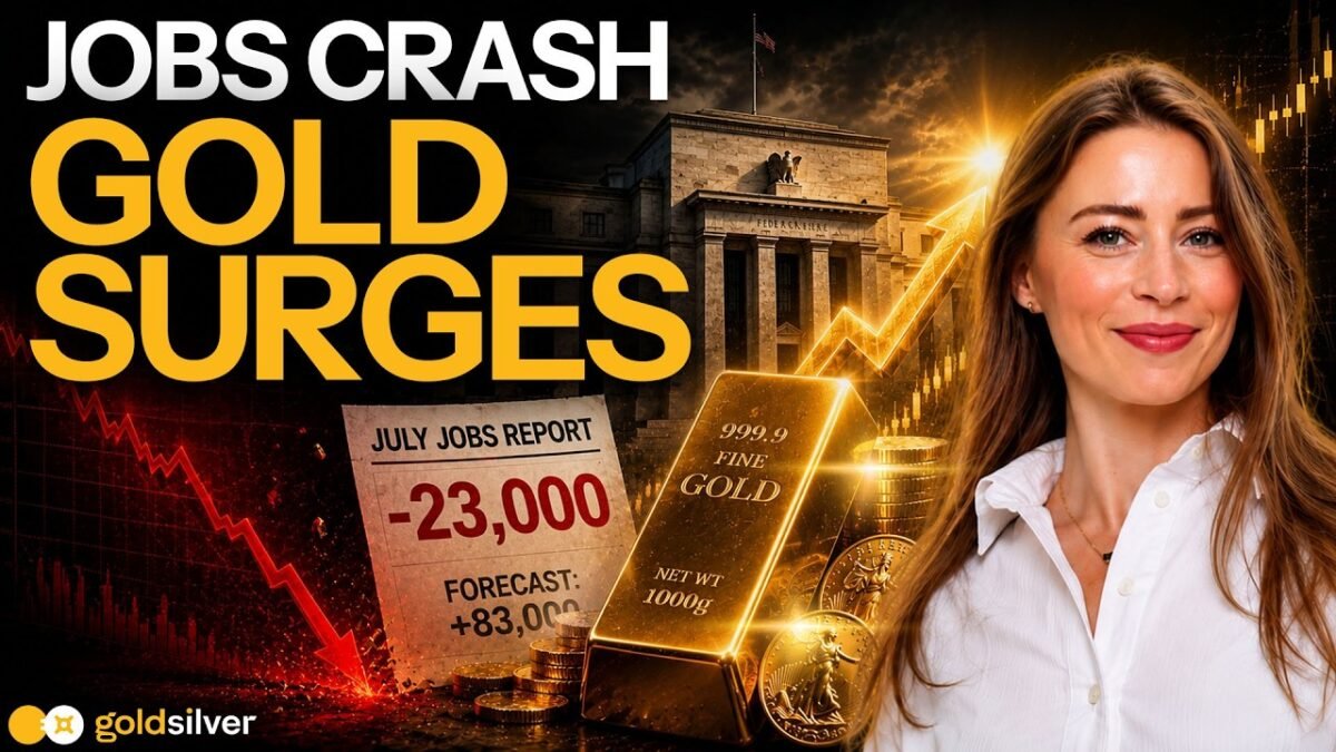 The Economy Lost 23,000 Jobs. Gold Went Straight Up.