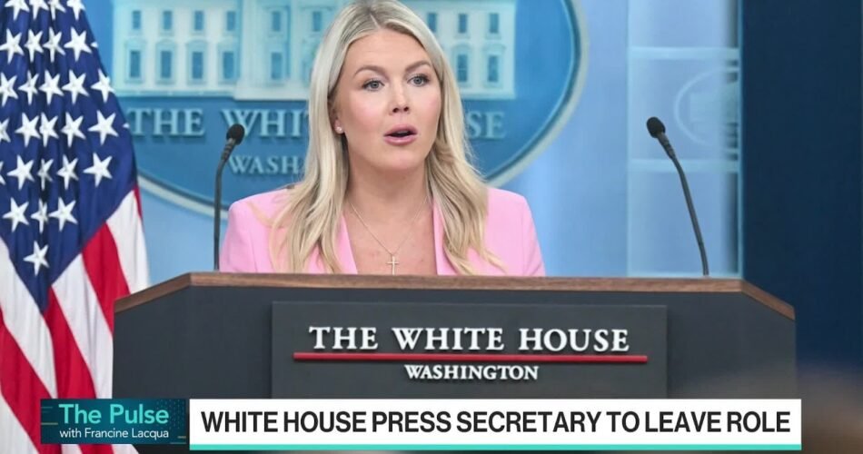 White House Press Secretary Karoline Leavitt Is Stepping Down