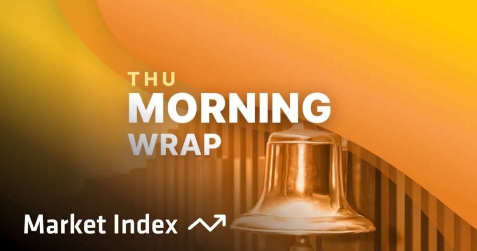 Morning Wrap: ASX 200 futures flat, S&P 500 little changed, Nvidia smashes Q2 earnings