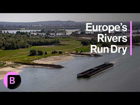 Europe’s Heat Wave Disrupts Key River Shipping Route