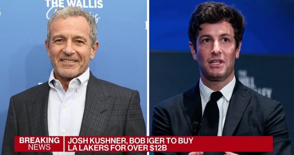 Bob Iger, Josh Kushner Are Buying the LA Lakers