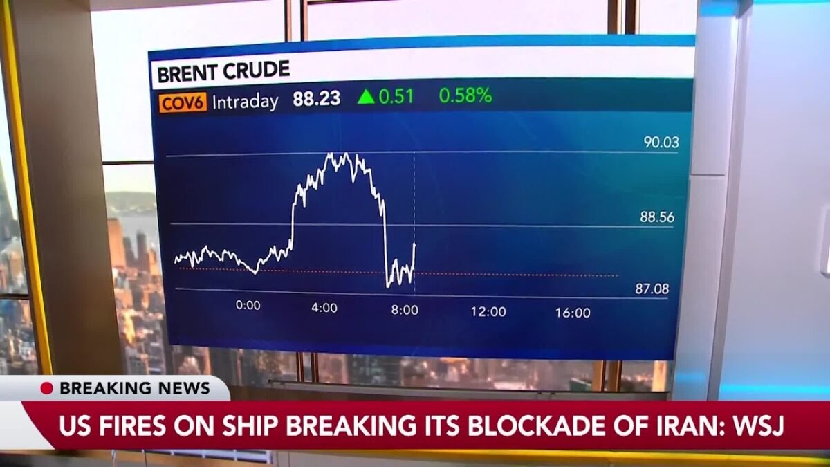 US Fires on Ship Breaking Iran Blockade: WSJ