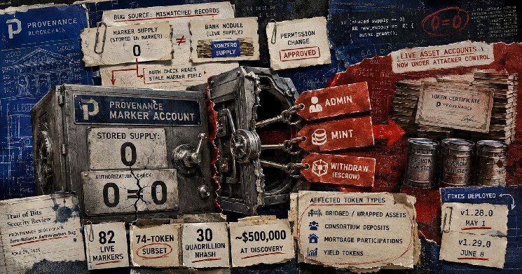 A zero-balance bug let empty wallets seize control of 82 Provenance assets