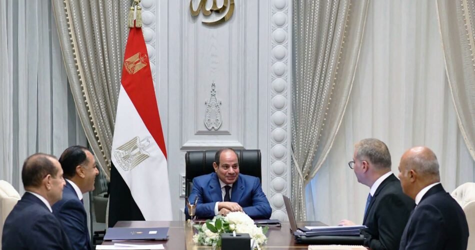 Egypt’s President Reviews 5-Year Plan to Double Egypt’s Oil Output
