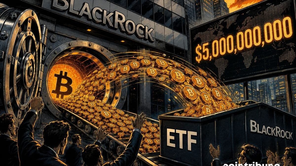 $5 Billion in Bitcoin is Directly Converted Into BlackRock’s ETF