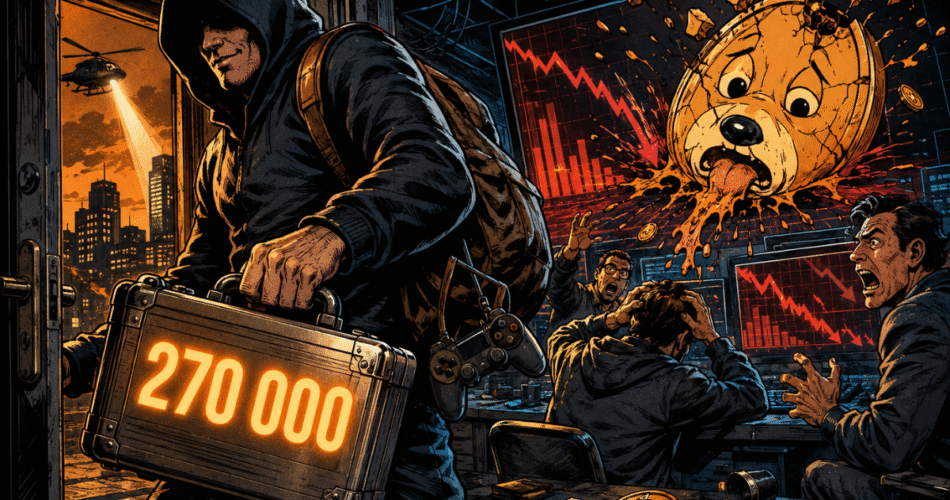 The memecoin of the GTA 6 leaker crashes 46% after a massive sell-off