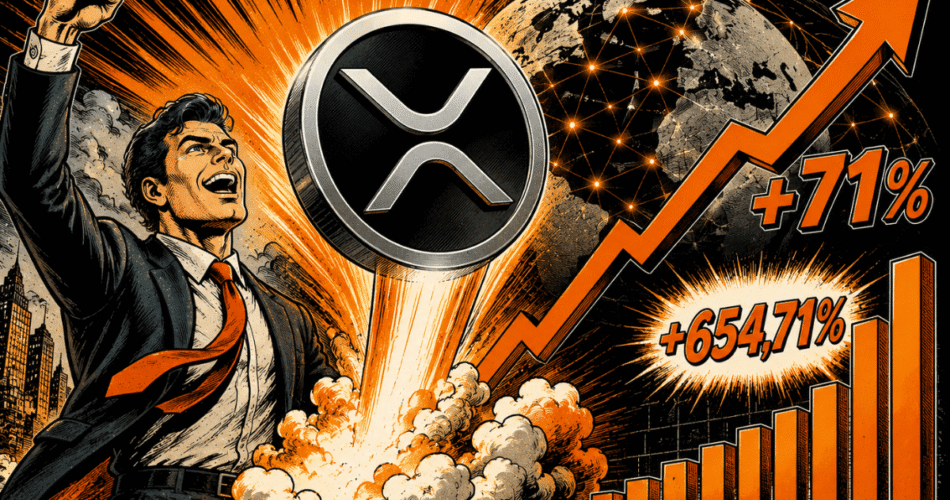 XRP Jumps 71 % As Onchain Activity Accelerates