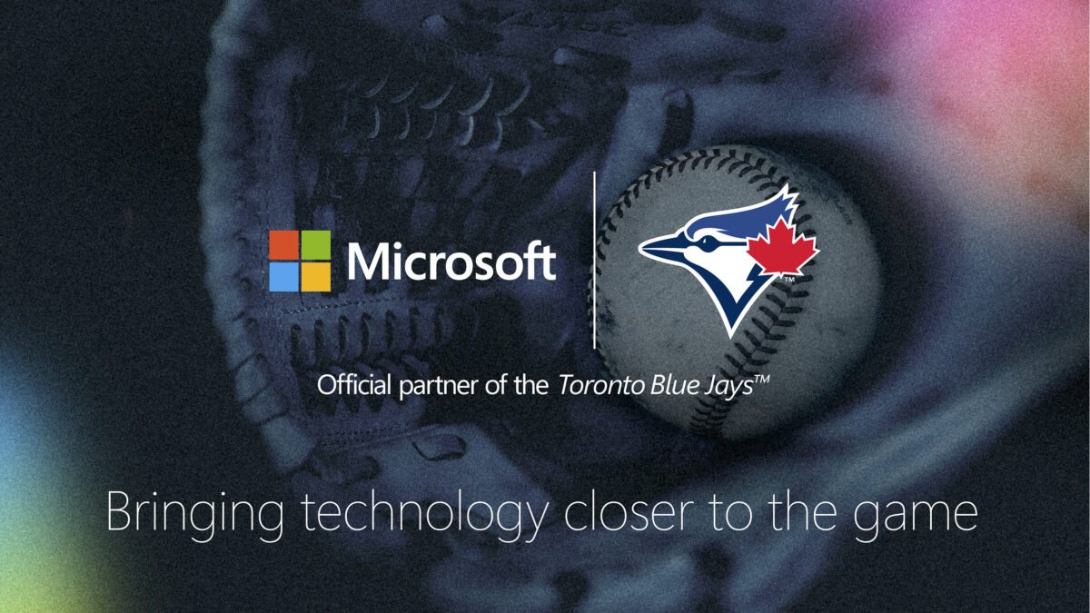 Microsoft Becomes an Official Partner of the Toronto Blue Jays