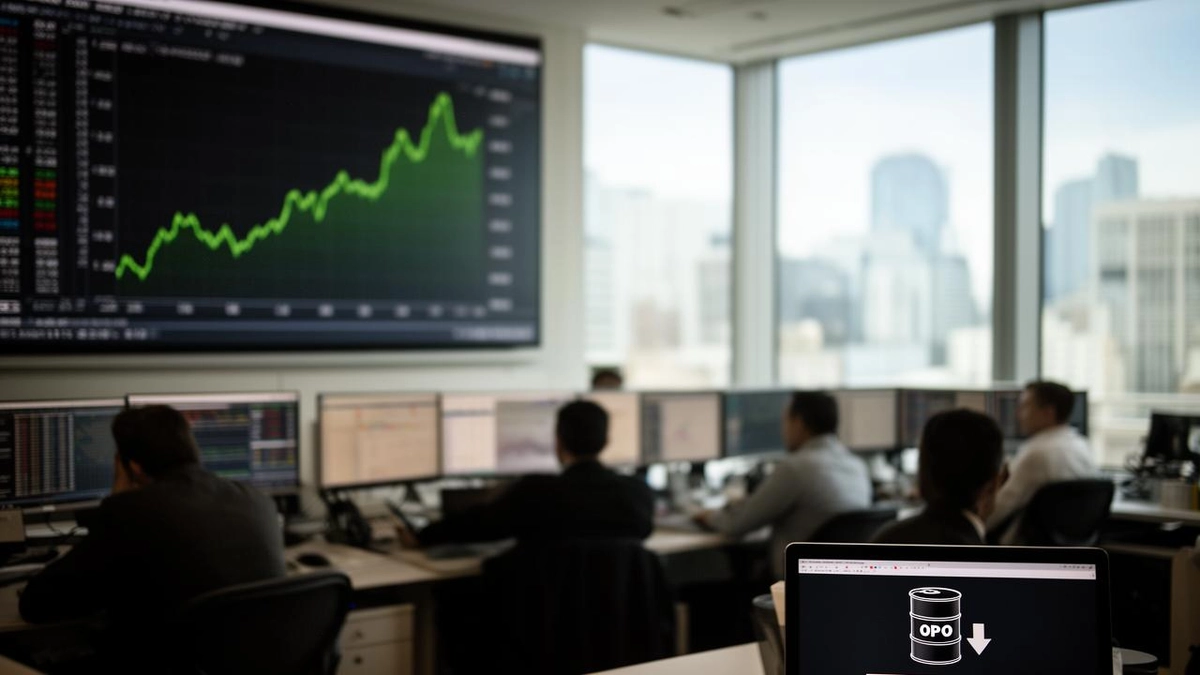 Dow extends gains, up 140 points as oil slump eases inflation fears; semis in wait-and-see mode — BigGo Finance