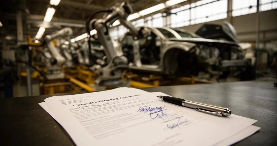 Hyundai Motor Labor and Management Reach Tentative Deal After 111 Days — Performance Bonus 400% + 12.7 Million Won — BigGo Finance