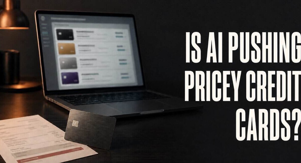 AI Favors $400-Plus Credit Cards Over Fee-Free Options