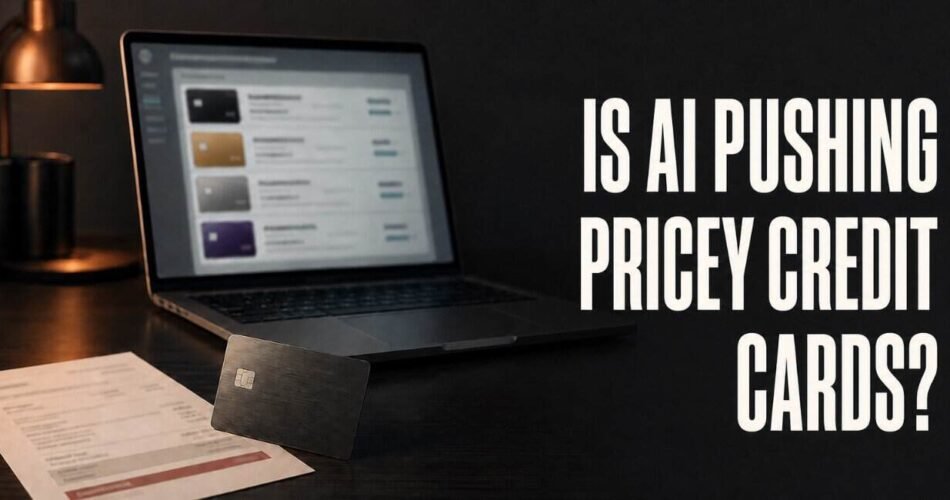 AI Favors $400-Plus Credit Cards Over Fee-Free Options
