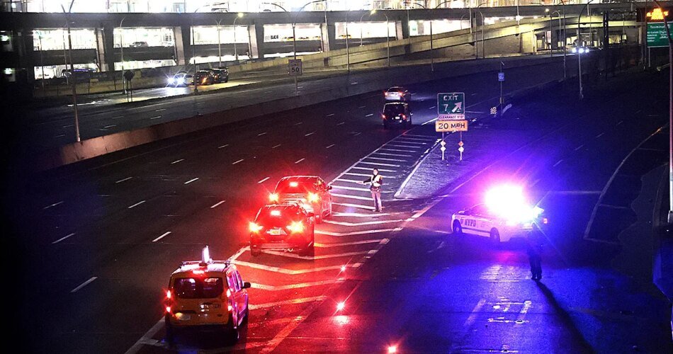 Airport chaos erupts after driver suddenly smashes through fence, hits plane and tractor: police