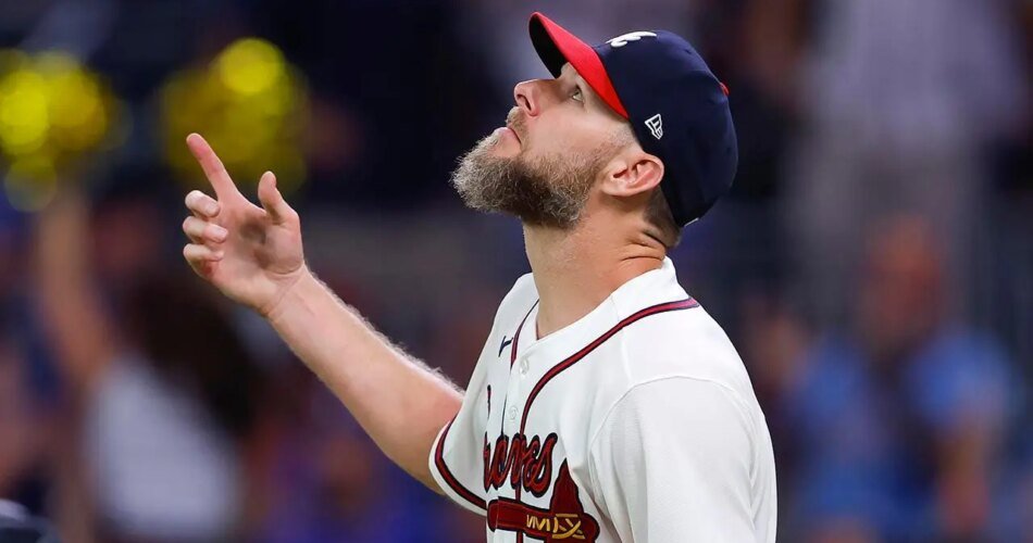 Chris Sale turns back clock, hits triple digits and completes gem on emotional night in Braves sweep