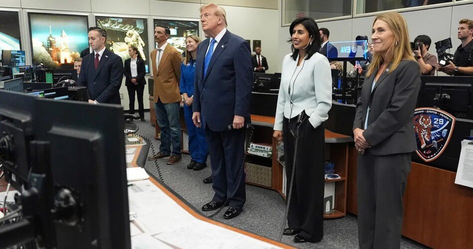 Trump calls NASA’s ISS astronauts and invites them to White House