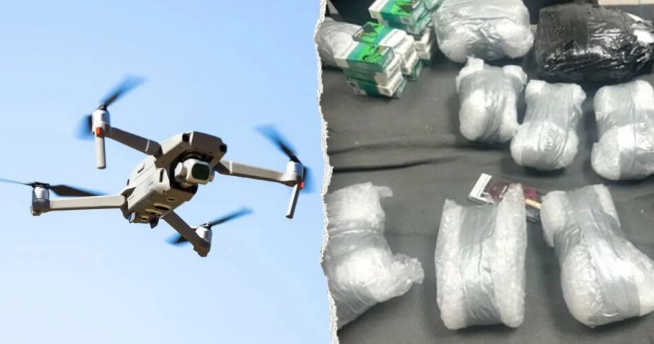 Virginia prison seizes $324K in meth and cellphones after drone drop