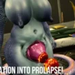 Penetration into the prolapse is already here Sex