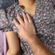 My stepfather caught me watching porn and touched my hairy pussy