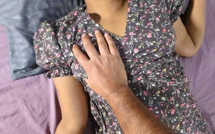 My stepfather caught me watching porn and touched my hairy pussy