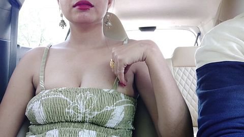 Friend's girlfriend risky outdoor sex in public – Hot sexy girl fucked in car